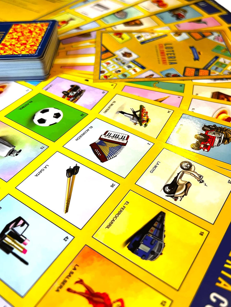 Combo Cultural: Lotería Boricua + Lotería Colombiana 🇵🇷🇨🇴